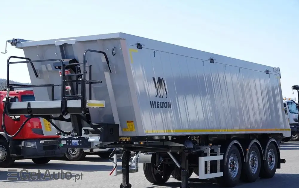 WIELTON WYWROTKA ALUMINIOWA 36 M3 / KLAPA / FABRYCZNIE NOWA 2025 ROK / PODŁOGA 7MM / OŚ PODNOSZONA / DOSTĘPNA OD RĘKI 