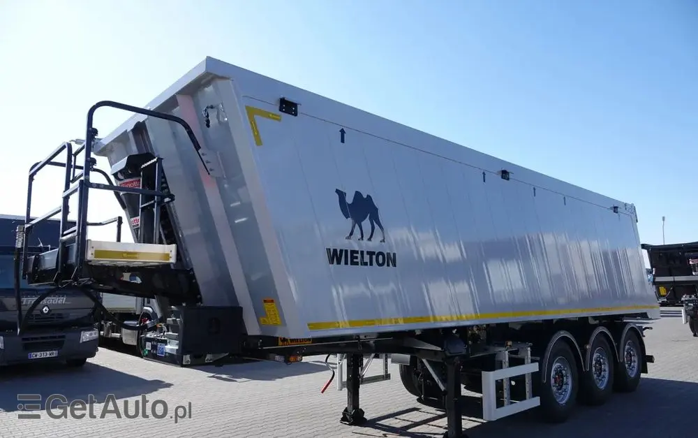 WIELTON WYWROTKA ALUMINIOWA 36 M3 / KLAPA / FABRYCZNIE NOWA 2025 ROK / PODŁOGA 7MM / OŚ PODNOSZONA / DOSTĘPNA OD RĘKI 