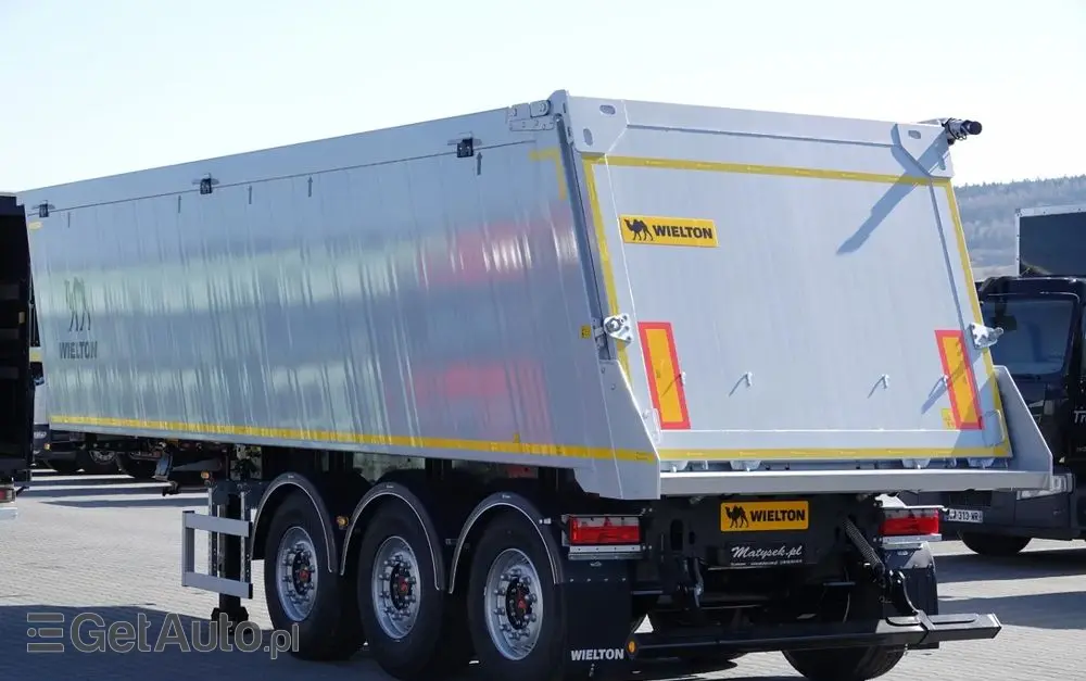 WIELTON WYWROTKA ALUMINIOWA 36 M3 / KLAPA / FABRYCZNIE NOWA 2025 ROK / PODŁOGA 7MM / OŚ PODNOSZONA / DOSTĘPNA OD RĘKI 