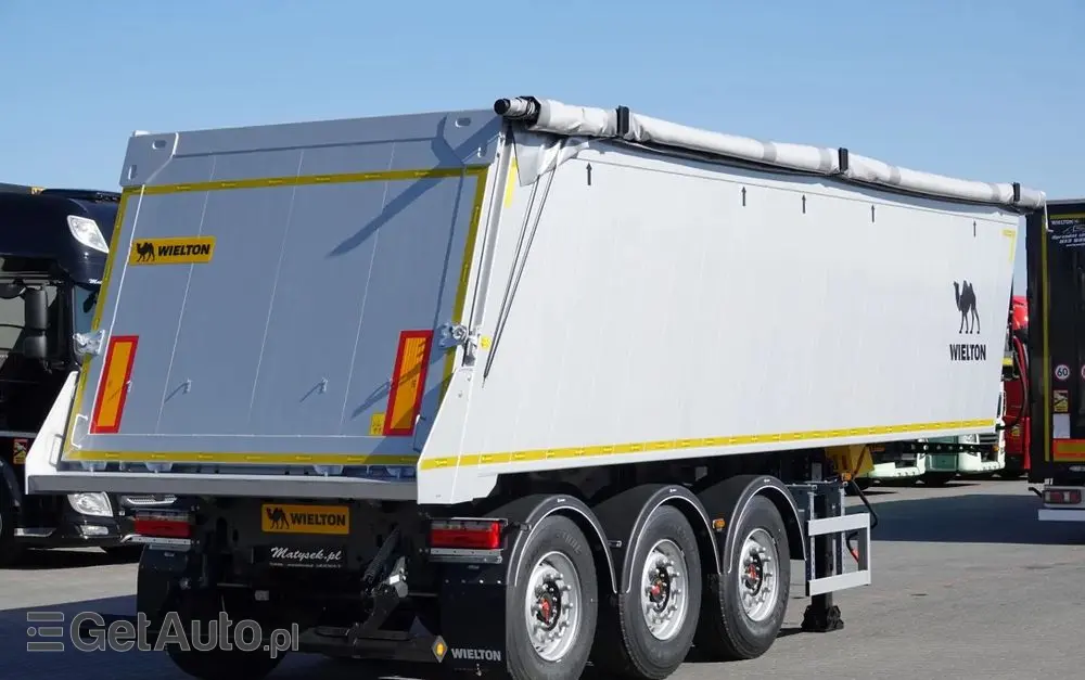 WIELTON WYWROTKA ALUMINIOWA 36 M3 / KLAPA / FABRYCZNIE NOWA 2025 ROK / PODŁOGA 7MM / OŚ PODNOSZONA / DOSTĘPNA OD RĘKI 