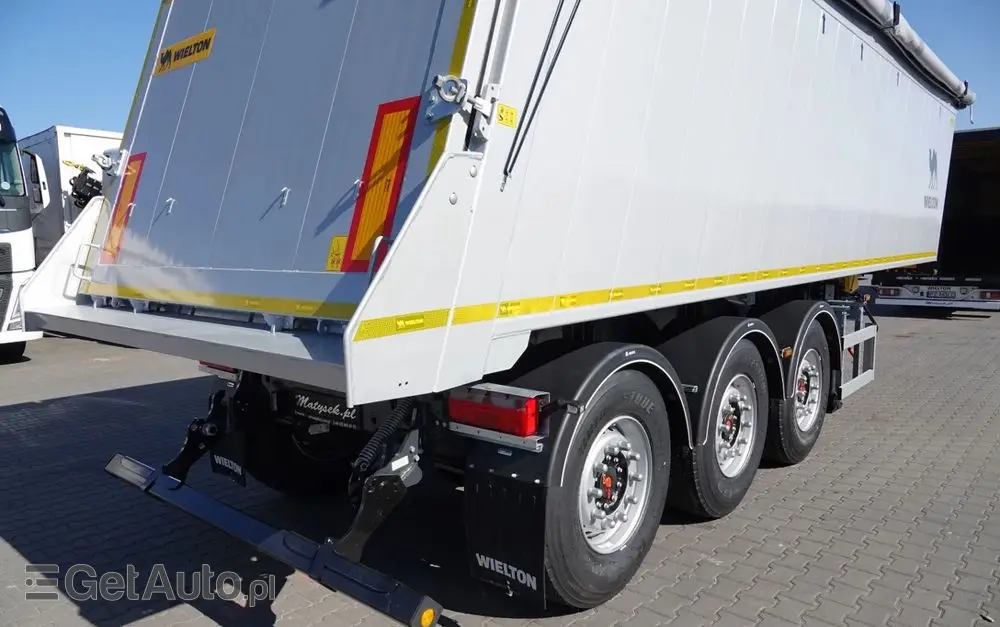 WIELTON WYWROTKA ALUMINIOWA 36 M3 / KLAPA / FABRYCZNIE NOWA 2025 ROK / PODŁOGA 7MM / OŚ PODNOSZONA / DOSTĘPNA OD RĘKI 