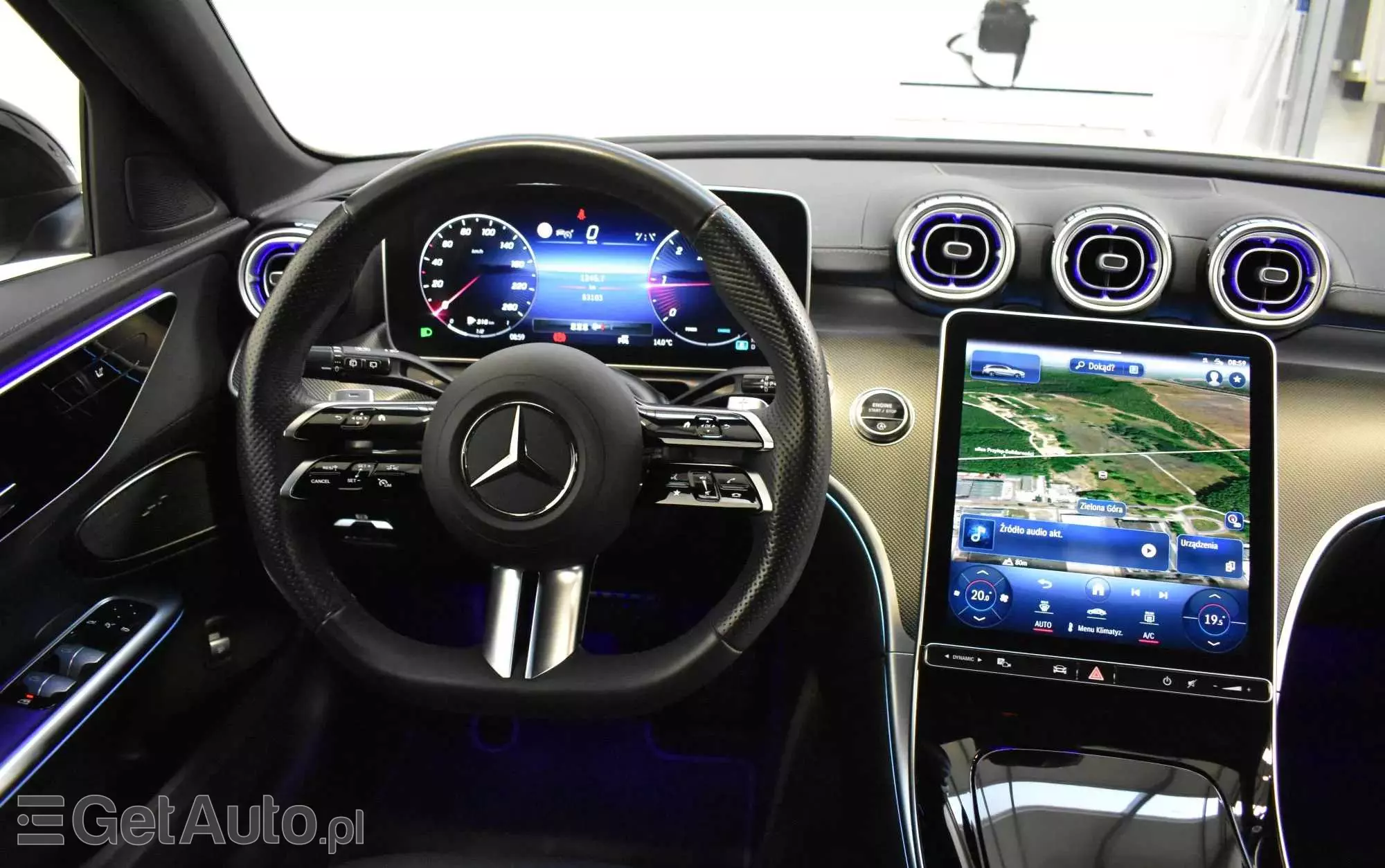 MERCEDES-BENZ Klasa C 200 d T 9G-TRONIC AMG Line