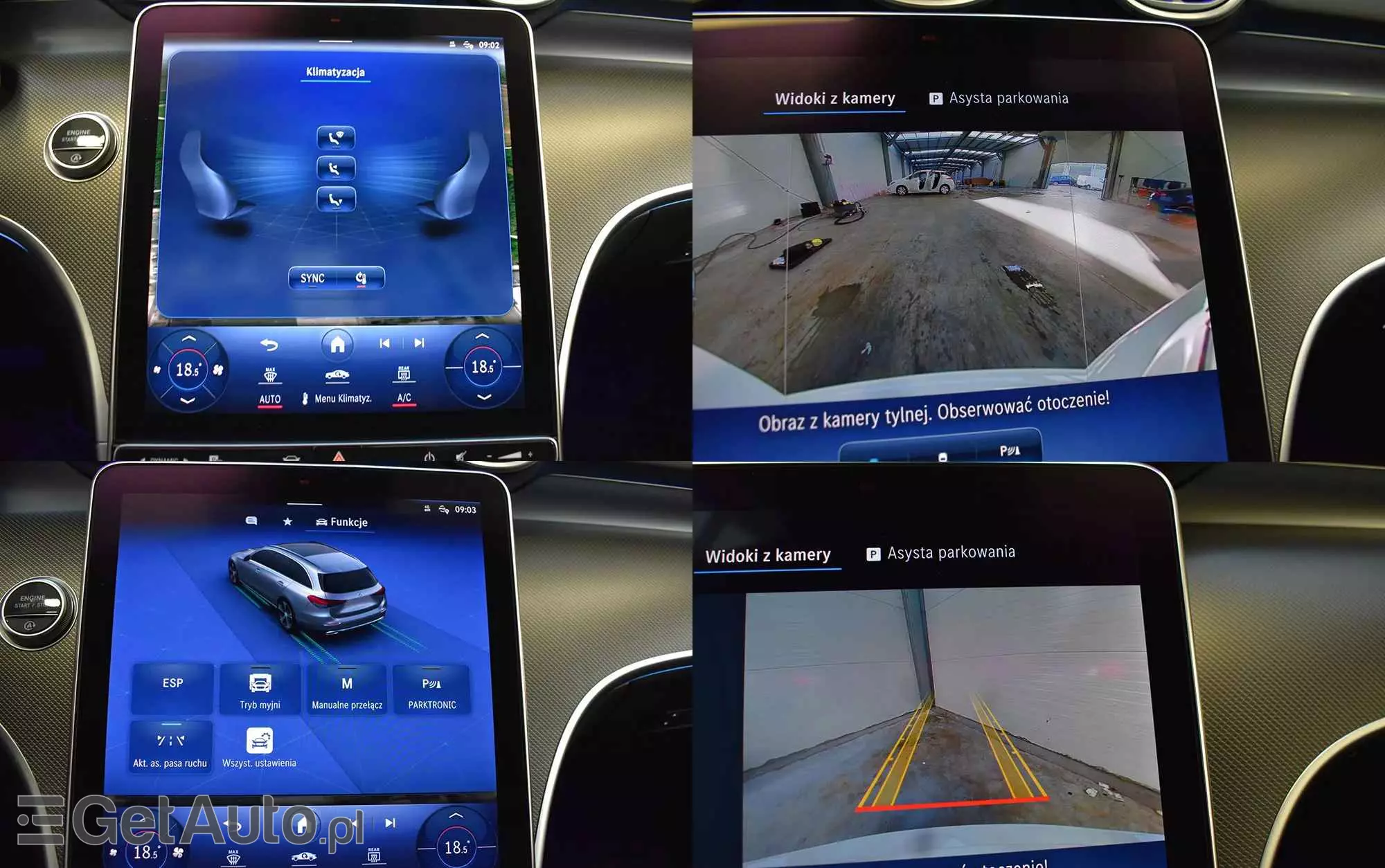 MERCEDES-BENZ Klasa C 200 d T 9G-TRONIC AMG Line