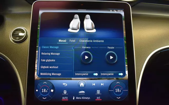 MERCEDES-BENZ Klasa C 200 d T 9G-TRONIC AMG Line