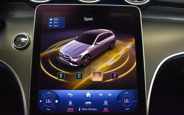 MERCEDES-BENZ Klasa C 200 d T 9G-TRONIC AMG Line