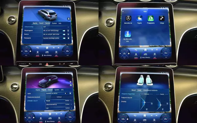 MERCEDES-BENZ Klasa C 200 d T 9G-TRONIC AMG Line