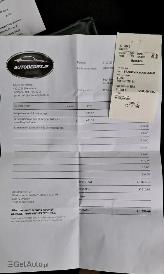 SEAT Leon 1.6 Reference