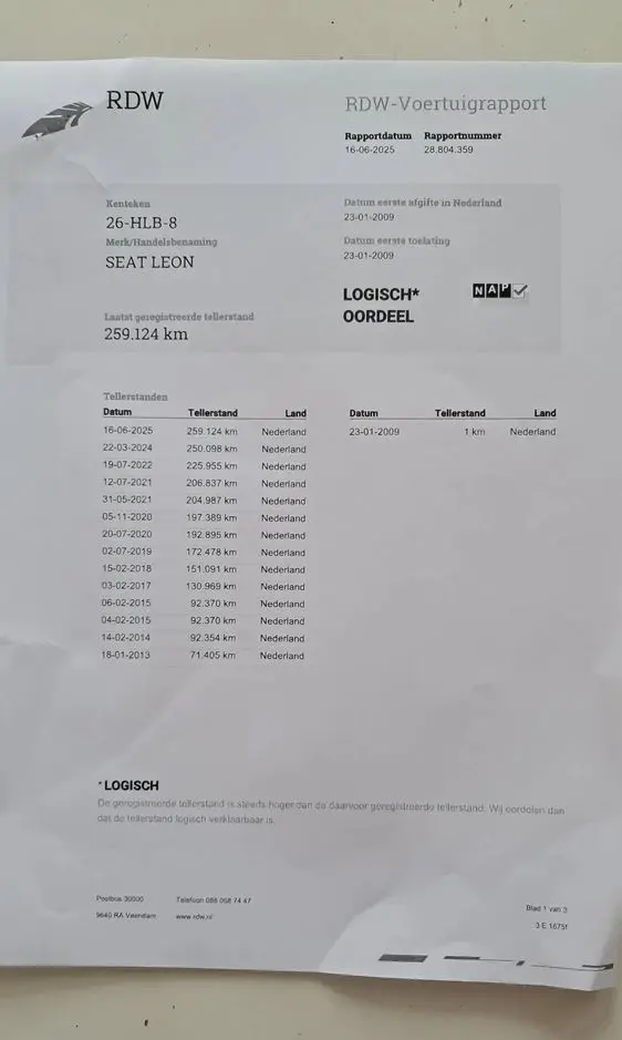 SEAT Leon 1.6 Reference