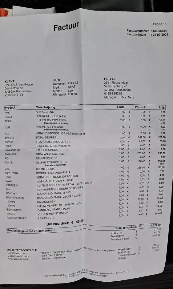 SEAT Leon 1.6 Reference