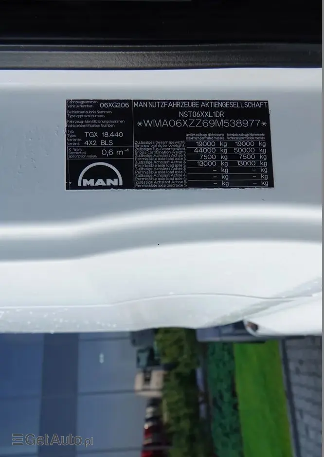 MAN TGX 18.480 / HYDRAULIKA / RETARDER / MANUAL /  NISKA KABINA 