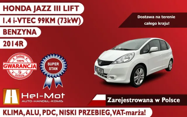 HONDA Jazz 1.4 i-VTEC S