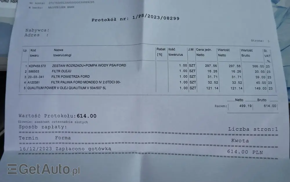 FORD Kuga 2.0 TDCi 4x4 Individual