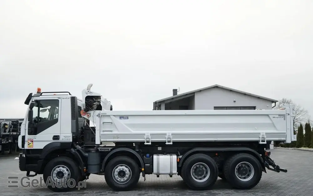IVECO TRAKKER 450 / 8x4 / WYWROTKA / HYDROBURTA / BORDMATIC / EURO 6 / 