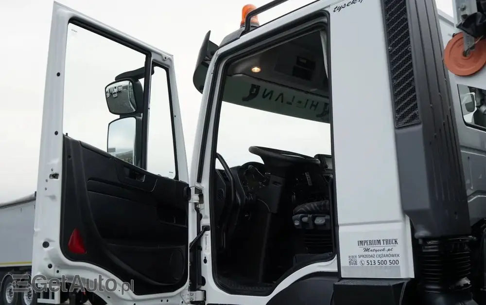 IVECO TRAKKER 450 / 8x4 / WYWROTKA / HYDROBURTA / BORDMATIC / EURO 6 / 