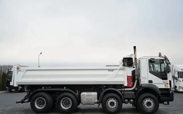 IVECO TRAKKER 450 / 8x4 / WYWROTKA / HYDROBURTA / BORDMATIC / EURO 6 / 