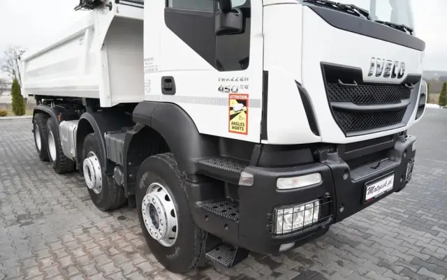 IVECO TRAKKER 450 / 8x4 / WYWROTKA / HYDROBURTA / BORDMATIC / EURO 6 / 
