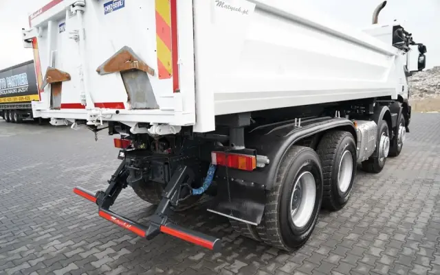 IVECO TRAKKER 450 / 8x4 / WYWROTKA / HYDROBURTA / BORDMATIC / EURO 6 / 