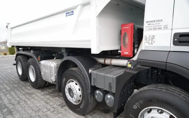 IVECO TRAKKER 450 / 8x4 / WYWROTKA / HYDROBURTA / BORDMATIC / EURO 6 / 