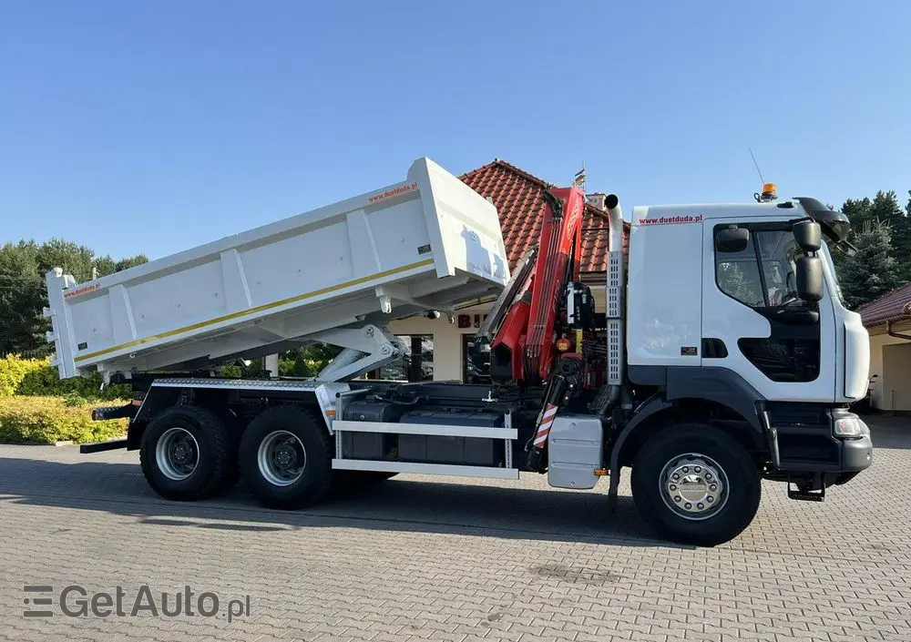 RENAULT Kerax 26.390 6x4 Mocny HDS FASSI F170 Sterowanie Radiowe 