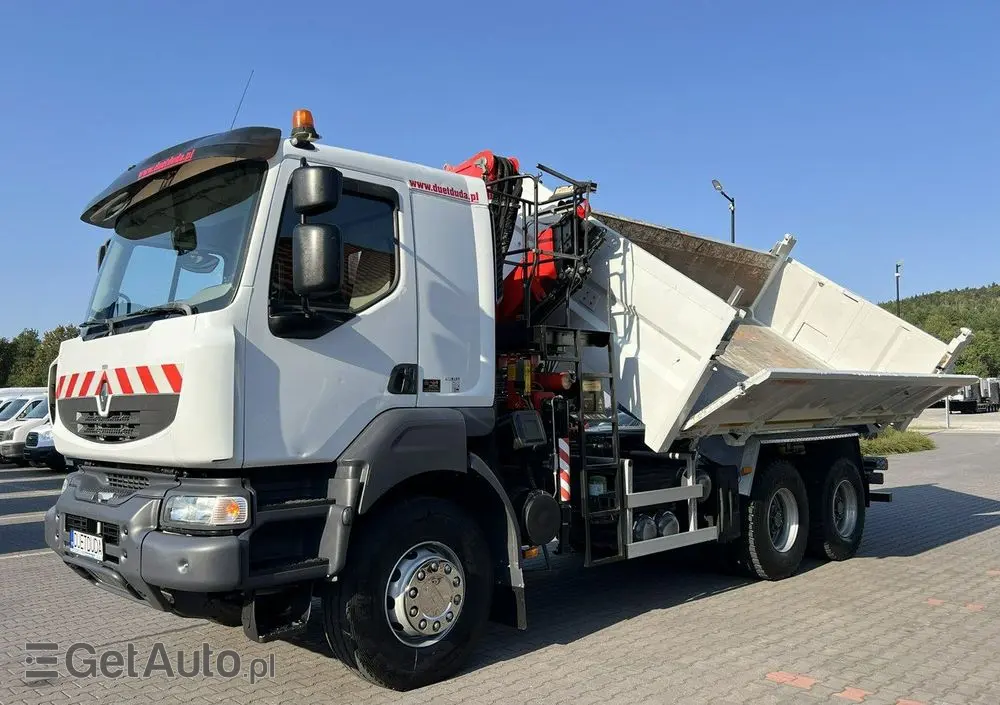 RENAULT Kerax 26.390 6x4 Mocny HDS FASSI F170 Sterowanie Radiowe 