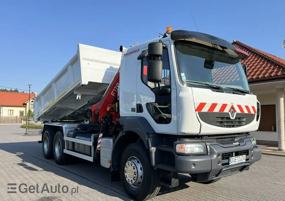RENAULT Kerax 26.390 6x4 Mocny HDS FASSI F170 Sterowanie Radiowe 