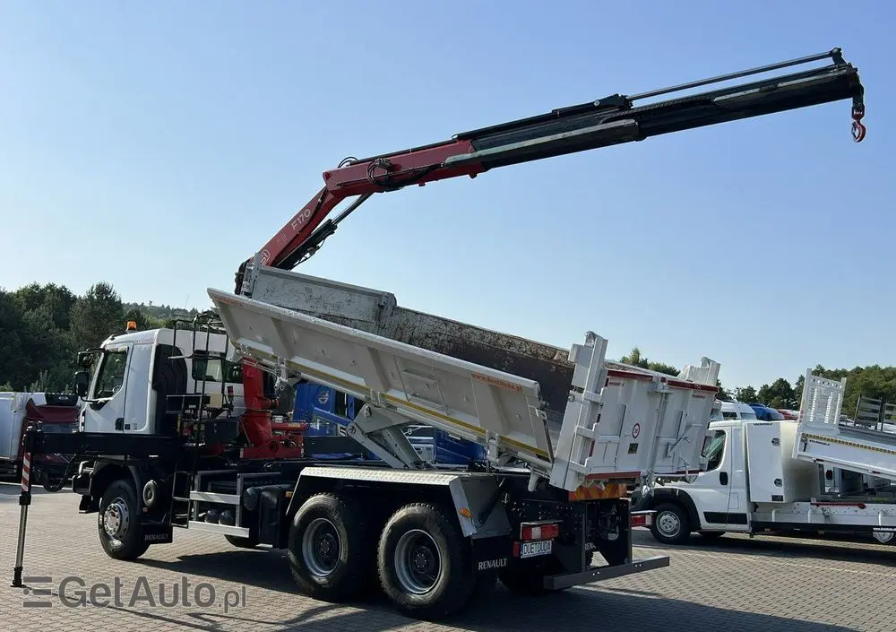 RENAULT Kerax 26.390 6x4 Mocny HDS FASSI F170 Sterowanie Radiowe 