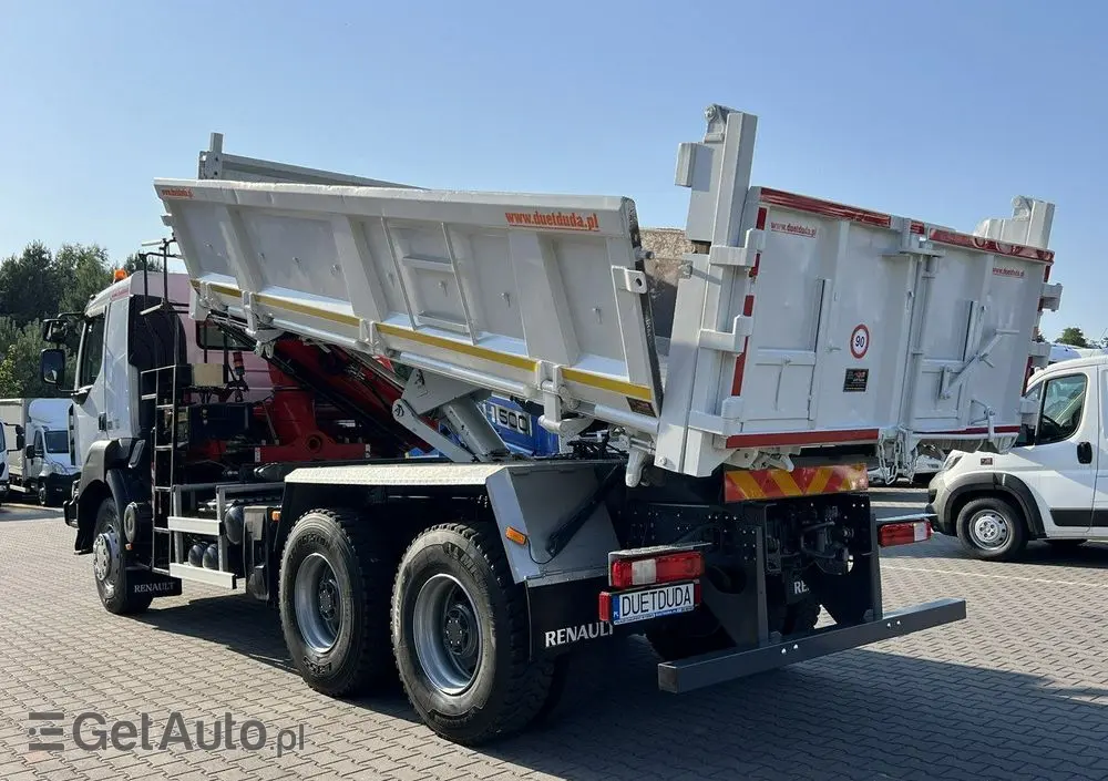 RENAULT Kerax 26.390 6x4 Mocny HDS FASSI F170 Sterowanie Radiowe 