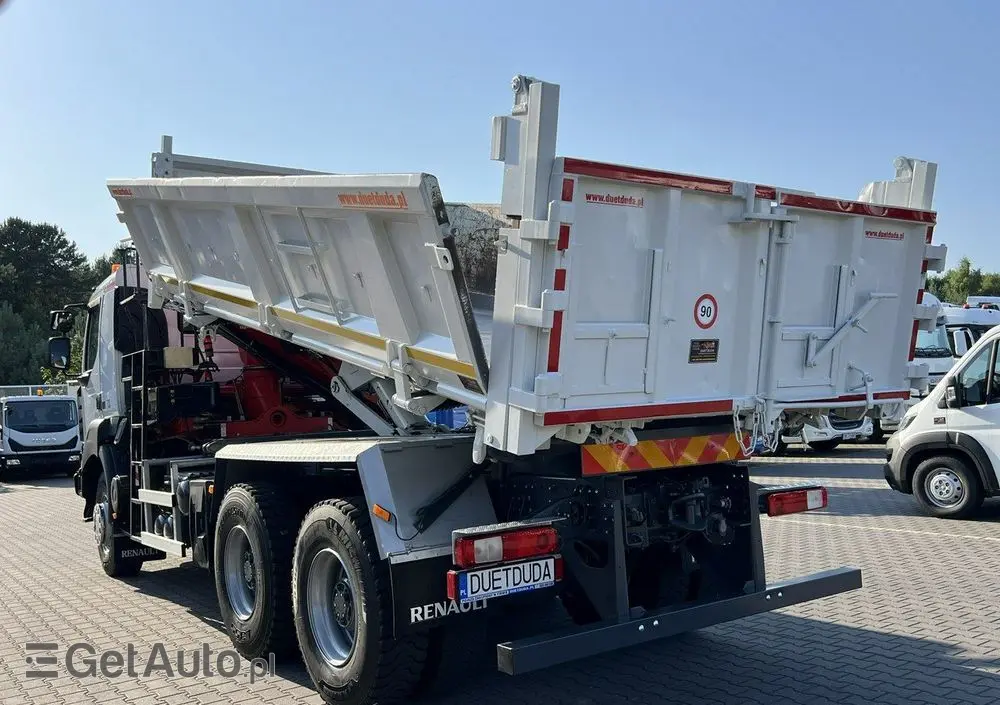 RENAULT Kerax 26.390 6x4 Mocny HDS FASSI F170 Sterowanie Radiowe 