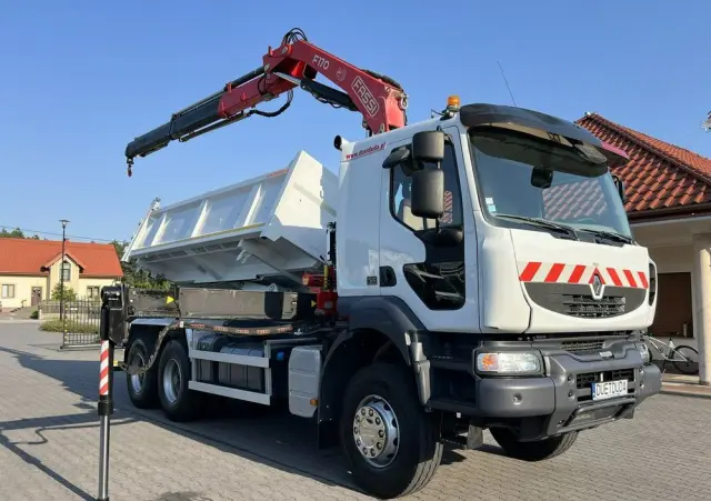 RENAULT Kerax 26.390 6x4 Mocny HDS FASSI F170 Sterowanie Radiowe 