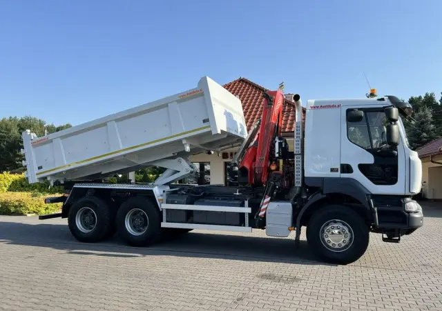 RENAULT Kerax 26.390 6x4 Mocny HDS FASSI F170 Sterowanie Radiowe 