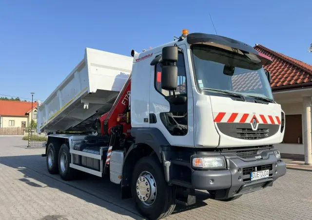 RENAULT Kerax 26.390 6x4 Mocny HDS FASSI F170 Sterowanie Radiowe 