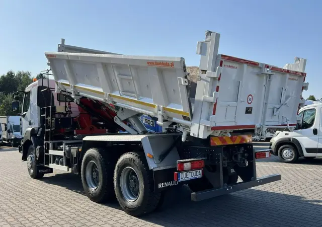 RENAULT Kerax 26.390 6x4 Mocny HDS FASSI F170 Sterowanie Radiowe 