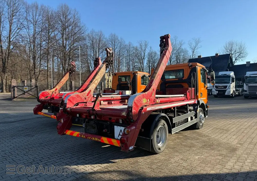 MAN 15.250 TGM bramowiec, MEILLER, pilot, 234 t.km.! 