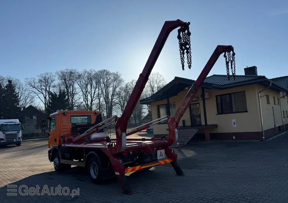 MAN 15.250 TGM bramowiec, MEILLER, pilot, 234 t.km.! 