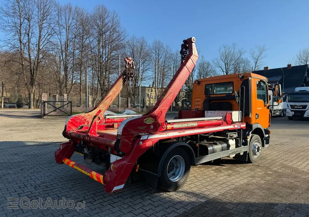 MAN 15.250 TGM bramowiec, MEILLER, pilot, 234 t.km.! 