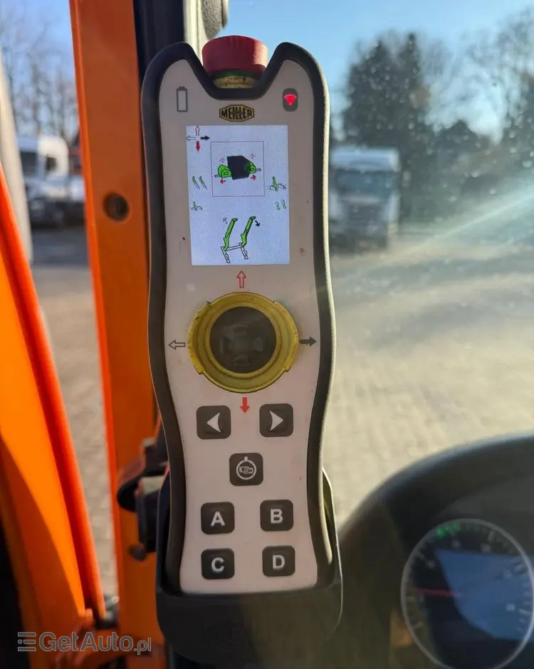 MAN 15.250 TGM bramowiec, MEILLER, pilot, 234 t.km.! 