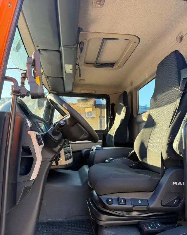 MAN 15.250 TGM bramowiec, MEILLER, pilot, 234 t.km.! 