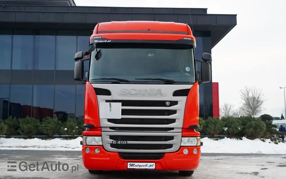 SCANIA G 410 / RETARDER / HYDRAULIKA / PEŁNY ADR / ALUFELGI / EURO 6 