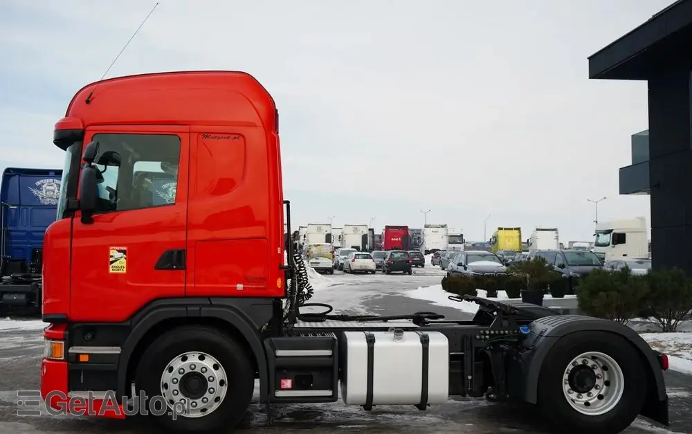 SCANIA G 410 / RETARDER / HYDRAULIKA / PEŁNY ADR / ALUFELGI / EURO 6 