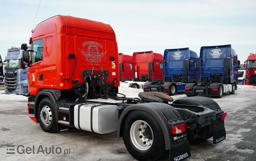 SCANIA G 410 / RETARDER / HYDRAULIKA / PEŁNY ADR / ALUFELGI / EURO 6 