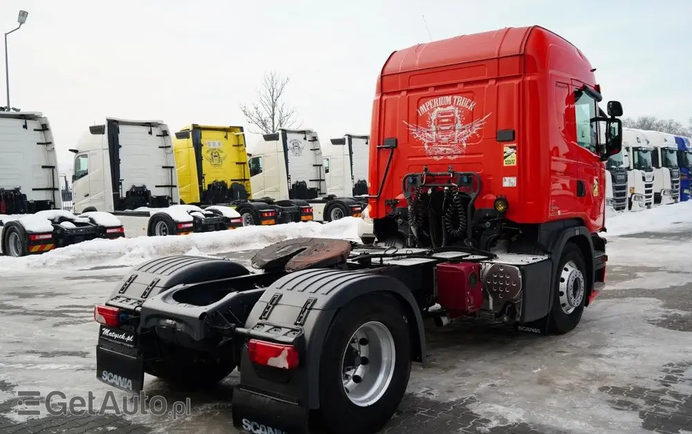 SCANIA G 410 / RETARDER / HYDRAULIKA / PEŁNY ADR / ALUFELGI / EURO 6 