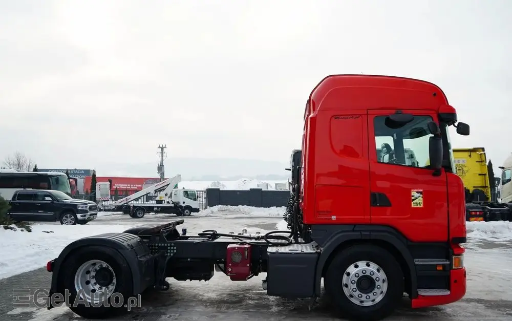 SCANIA G 410 / RETARDER / HYDRAULIKA / PEŁNY ADR / ALUFELGI / EURO 6 