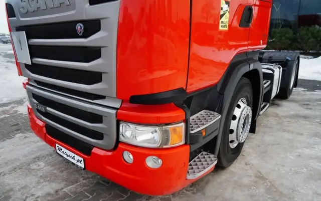 SCANIA G 410 / RETARDER / HYDRAULIKA / PEŁNY ADR / ALUFELGI / EURO 6 