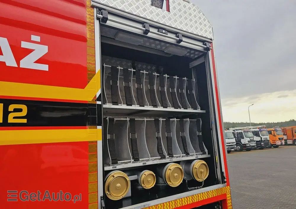 MAN TGS 26.440 6x6 9500 l woda + 950 piana Stolarczyk straż pożarna 
