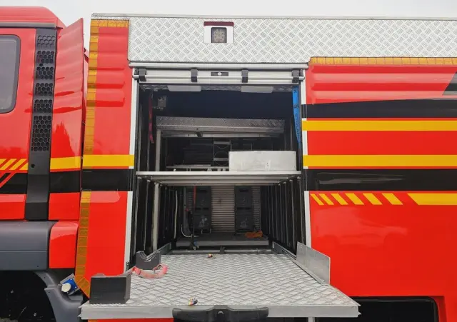 MAN TGS 26.440 6x6 9500 l woda + 950 piana Stolarczyk straż pożarna 