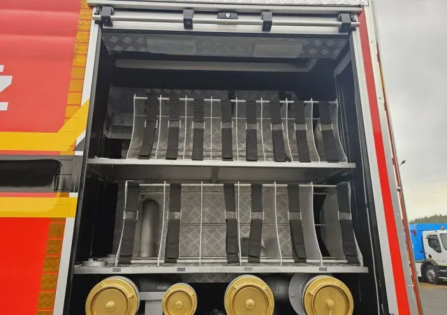 MAN TGS 26.440 6x6 9500 l woda + 950 piana Stolarczyk straż pożarna 