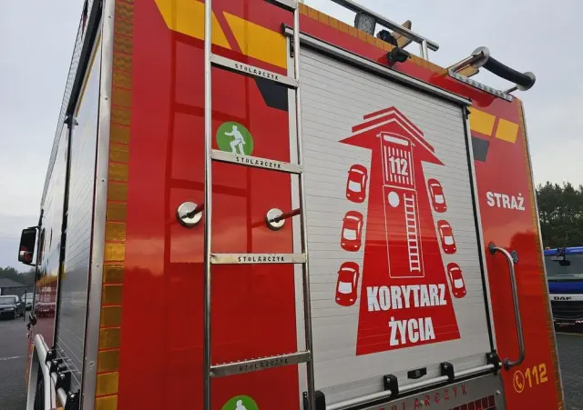 MAN TGS 26.440 6x6 9500 l woda + 950 piana Stolarczyk straż pożarna 