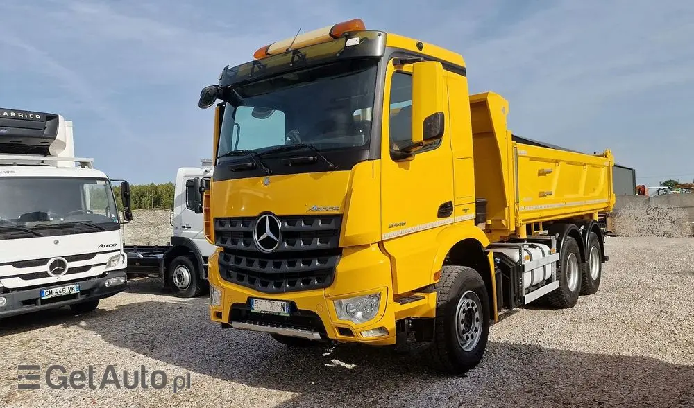 MERCEDES-BENZ Arocs 3348 6x4 Resor Hydroburta Kiper Wywrot Wywrotka 