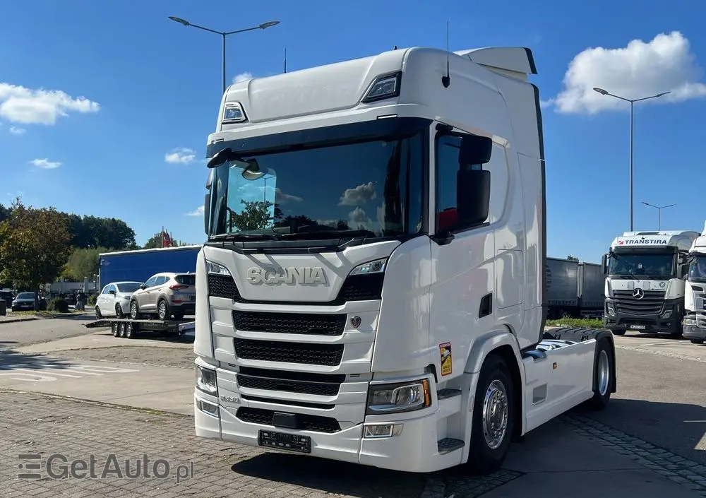 SCANIA Scania R540 hydraulika z Niemiec stan pełna opcja Cały na poduszce 