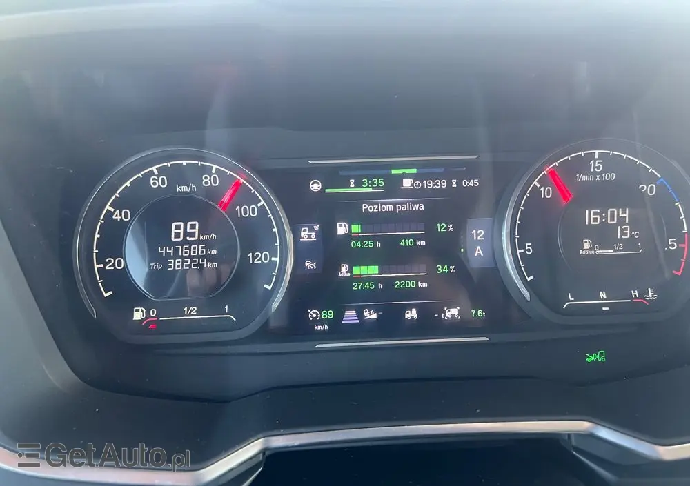 SCANIA Scania R540 hydraulika z Niemiec stan pełna opcja Cały na poduszce 